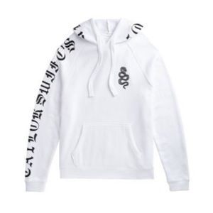 TAYLOR SWIFT White Reputation Tour Hoodie